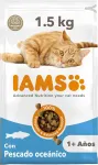 Kuiv kassitoit IAMS merekalaga, 1,5 kg