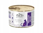 4Vets Gastro Intestinal m&auml;rg kassitoit kalkunilihaga, 185 g