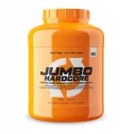 SCITEC JUMBO HARDCORE gainer 3060 g banaani-jogurti maitsega, AAKG, ALA ja t&uuml;rosiini sisaldus