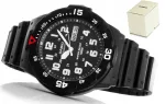 Meeste k&auml;ekell Casio MRW-200H-1BVEG must, kingituseks