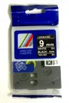 Isekleepuv lint Brother TZ2-325 / TZe-325, 9 mm, must valgete tekstidega