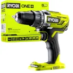 Juhtmeta puur-kruvikeeraja RYOBI R18DD3-0, 18V, 50Nm