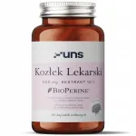 Toidulisand UNS Valerian 500 mg 10:1, 60 kapslit