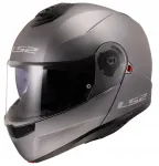 Motorratta kiiver LS2 FF325 Strobe II, titaani v&auml;rvi, 3XL (65&ndash;66 cm), ECE2206
