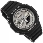K&auml;ekell Casio GA-2100SB-1AER G-Shock must, veekindel 200 m, s&uuml;sinikkiust