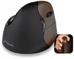 Evoluent VerticalMouse 4 Small traadita vertikaalne hiir paremak&auml;elistele, kontoriks