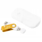 USB m&auml;lupulk 16 GB, USB 2.0/USB-C, karbiga ja esimese armulaua graveeringuga