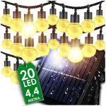 P&auml;ikese LED-rida 4,5 m, 20 mulliga