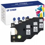 DYMO D1 45010 l&auml;bipaistev kleebis, 12 mm x 7 m, 3 tk