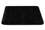 Vannitoa vaip tualeti juurde, libisemiskindel, must, GALAXY, 80x150 cm
