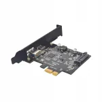 PCIe laiendustarikas USB 3.1 Gen2 (USB-A ja USB-C), 10 Gb/s, 1X