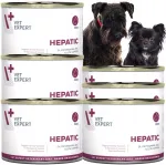 VET EXPERT HEPATIC koerakonservid maksahaigetele, 6 x 200 g