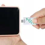 USB m&auml;lupulk Philips Click 256GB, USB 3.2 Gen 1, USB-C, roheline
