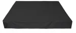 Liivakasti kate 1,8x1,8 must, veekindel tarpaulin