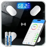 Anal&uuml;&uuml;tilised elektroonilised vannitoa kaalud SMART+ rakendusega 25in1