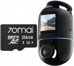 70mai X800 Dash Cam 4K Omni must videoregistraator koos 70mai microSD 256GB-ga