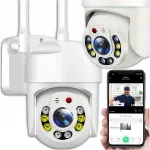 V&auml;ljas IP WiFi kaamera, p&ouml;&ouml;ratav, Full HD 2MP, liikumistuvastus, 4x suum