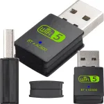 Traadita USB adapter AC600 Bluetooth 4.2-ga, 600 Mbps, 5 GHz