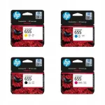 HP 655 CZ109AE, CZ110AE, CZ111AE, CZ112AE tintide komplekt