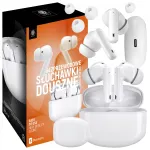 Lewer USB-C Bluetooth 5.3 valged juhtmevabad k&otilde;rvaklapid mikrofoniga