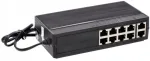 V&otilde;rgul&uuml;liti Bestlan, 8 PoE porti, 120W, 2xRJ45, 100Mb, IP-kaameratele, lauapealne