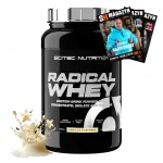 SCITEC RADICAL WHEY vadakuvalgukontsentraat ja isolaat 1000 g