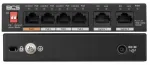 V&otilde;rgul&uuml;liti BCS-L-SP04G02G(2), 4 PoE Gigabit pesa, 2 uplink RJ45, 60W