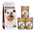 Koeratoit Look4dog CARE veiseliha ja KEBZOO lambaliha, 3 x 400 g