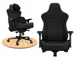 Kontoritool YUMISU 2052, ergonoomiline, must, magnetiline