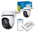 V&auml;ljas kaamera TP-LINK, p&ouml;&ouml;ratav 2K, heli, 256GB m&auml;lukaart V30 U3
