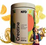 Kreatiini monoh&uuml;draat KFD Premium 500 g apelsini-sidruni maitsega, 100 portsjonit