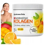 Kollageen liigestele, juustele, nahale, mango- ja apelsinimaitseline, Zdrowa Linia
