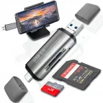 USB-C USB 3.0 adapter koos SD, microSD, SDHC, TF lugejaga