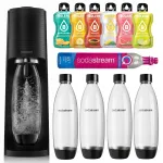 Sooda vee valmistaja Sodastream Terra, 4 pudelit Fuse 1 l, Bolero