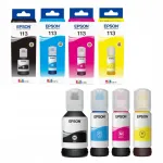 Epson 113 CMYK tindikomplekt 4 tk EcoTank ET-5800/ET-5850/ET-5880/ET-16600 jaoks
