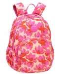 Laste seljakott CoolPack RIDER FLORES ROSA, 24 l, roosa lilledega