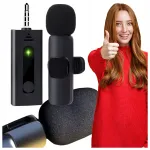 Juhtmevaba mikrofon Bluetoothiga, 3,5 mm &uuml;hendus, videov&otilde;teteks, PRO