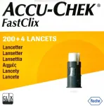 Lansetid ACCU-CHEK FastClix, 204 tk (34 silindrit) + ribad
