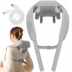 Juhtmevaba soojendusega Shiatsu kaelamassager kodu- ja kontorikasutuseks