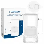Wessper WES208-FF-WH MINI 2L veefilter-kann filtrin&auml;idikuga