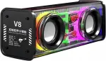 Kaasaskantav juhtmevaba Bluetooth k&otilde;lar SUBOFFER F4U1 TWS ja RGB valgustusega