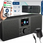 K&ouml;&ouml;giraadio vastuv&otilde;tja LCD-ekraan WiFi Bluetooth USB RDS ja &auml;ratuskellaga