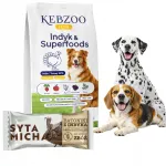 KEBZOO FLOW kuiv koeratoit kalkunilihaga ja supertoiduga, 12 kg + tasuta maius