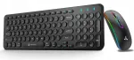 Traadita klaviatuur ja hiir Triadyn DAPHNIS, Bluetooth, RGB, &otilde;huke