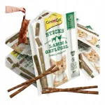 GimCat Sticks rikkalik maius lambaliha ja linnulihaga kassidele, 40 tk