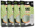 UniQ Pets &ouml;koloogiline biolagunev tofu rohelise tee kassiliiv, 10 kg