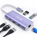 USB jagaja UCN3273, 6 pistikut