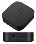 Bluetooth adapter AUKEY BR-C1, 3,5 mm audio pesa, RCA, mikrofon, kuni 13 tundi