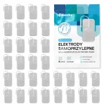 TENS/EMS elektroodigeelipadjad, suured, 5x9 cm, 32 tk