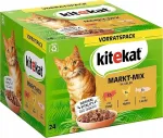 Kitekat niiske kassitoit, erinevad maitsed, 85 g, 48 tk
